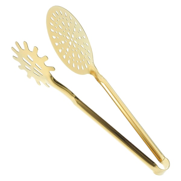 Køkken Madklemme Rustfrit Stål Stegt Mad Tang Brød Tang Grill Tang