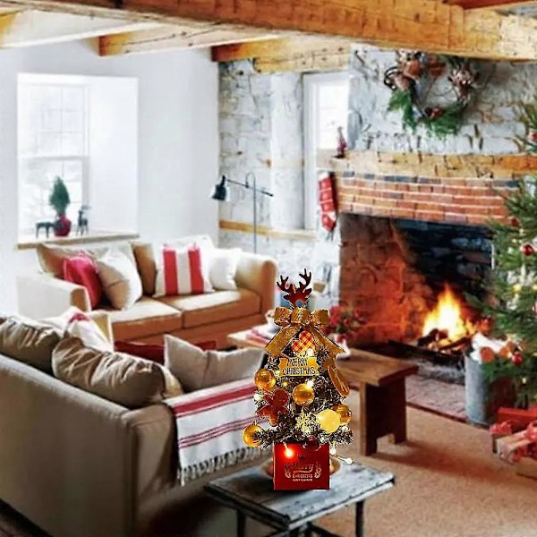 Julgran för skrivbord, Mini juldekorationsträd