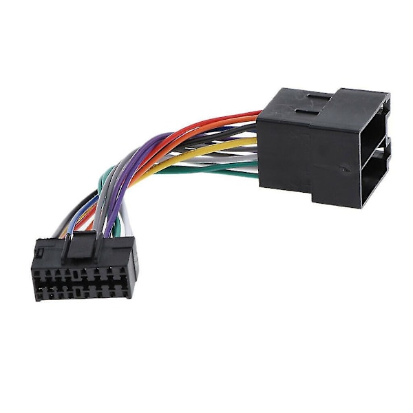 16 Pins Bil Stereo Radio Ledningsnett Iso Radio Til Iso Radio Spill Plugg Auto Adapter Ledningsnett Kobling