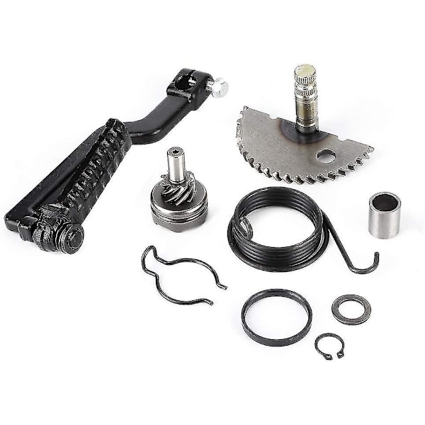 Motorcykel Startspak Axel Kit, moped Kick Start Spak Axel Växel Monteringssats Passar För Gy6 49cc 50cc 80cc 100cc Scooter 8st)