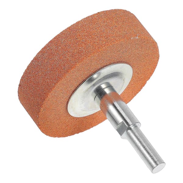 Sandslibeskive Metalslibehoved Slibesten Poleringsskive (Orange)