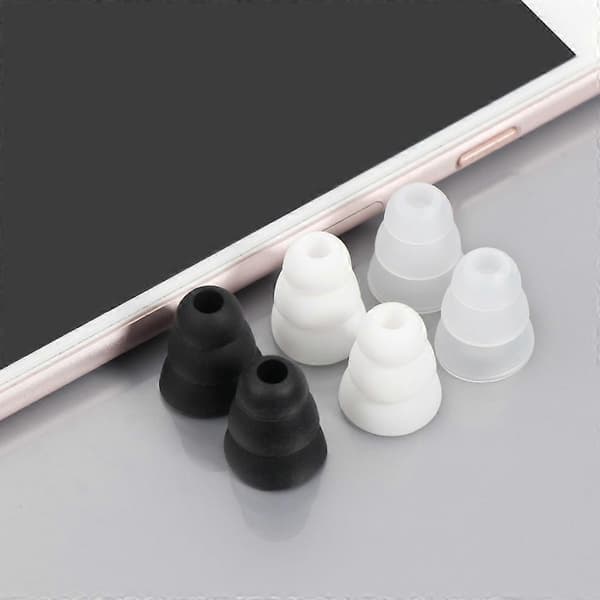 3-lags ørepropper In-Ear Øretelefondeksler Øreplugger Ørepropper Hodetelefon Ørepropper