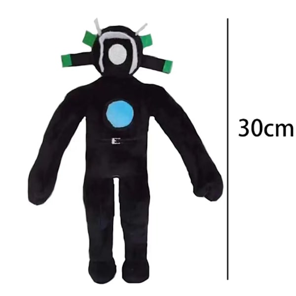 Skibidi WC Pehmo 30cm Anime Pehmo Pehmo Pehmo Täytetyt Eläimet Pehmeä Hauska Pehmo Lasten Joulun Syntymäpäivälahjat Nukke Purple