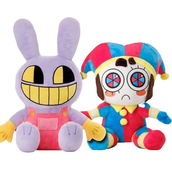 25 CM Digital Circus Plyschleksaker Fantastiska Cirkus Clown Kanin Plyschdockor Tecknad Periferi Fyllda leksaker Barn Vuxna Julklapp style 2