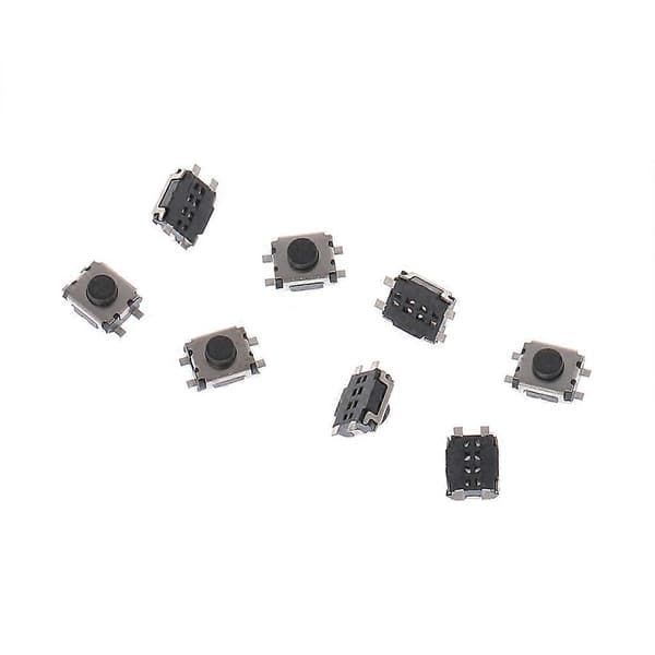 100 stk. 3x4x2mm 4-benet SMD Mikro Momentær Trykknap Tactile Switch