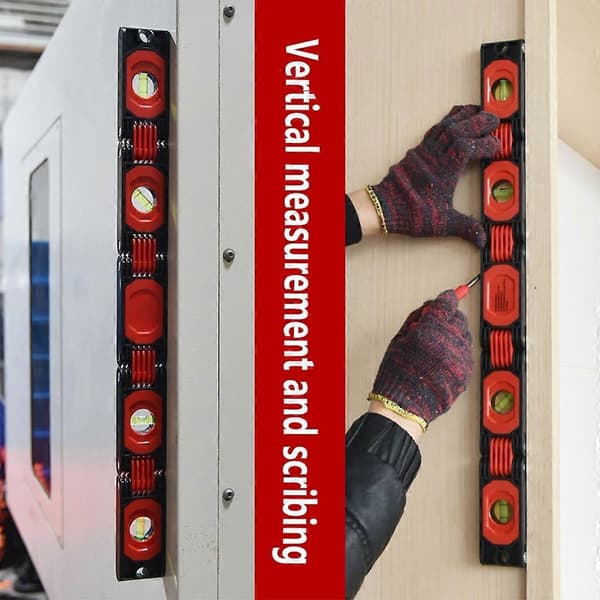Professionella Byggare Vattenpass Magnetiskt Vattenpass Mätinstrument