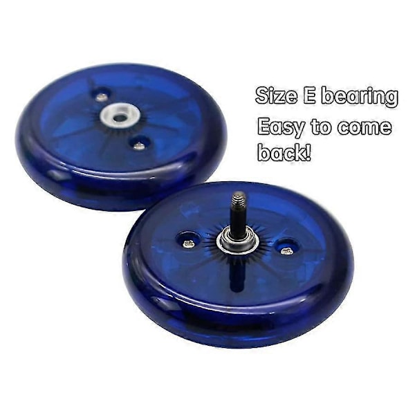 Responsiv Yoyo D1 GHZ, Professionell Yoyo Looping Yoyos för Barn Nybörjare med Yoyosnören+Handskar+Yoyoväskor
