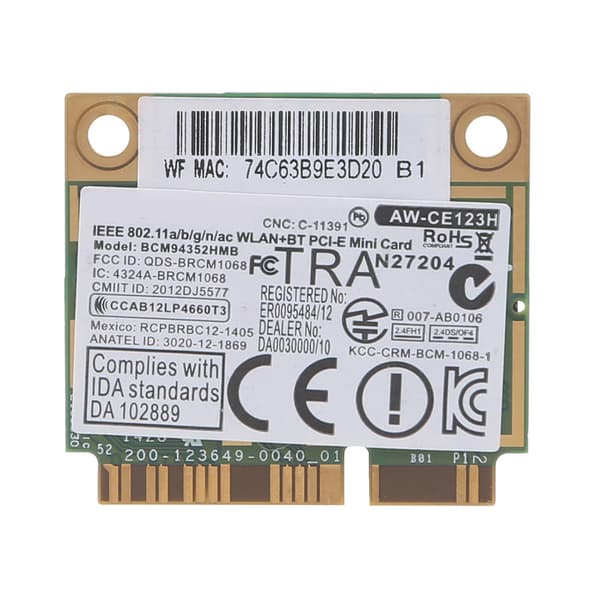 BCM94352HMB Halv Mini PCIe PCI-express Trådløst WIFI WLAN BT4.0 Kort til