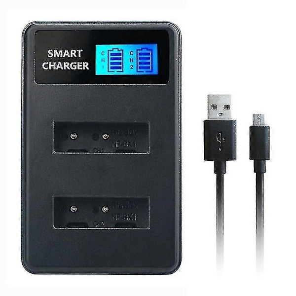 For Sony NP-BX1 Smart LCD Display USB Dobbeltlader