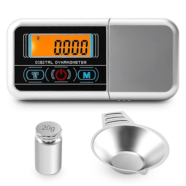 Mini Smyckesvåg 100gx0.005g Exakt Skivspelarnål Kraft Digital Dynamometer Spårningsmätare Fo
