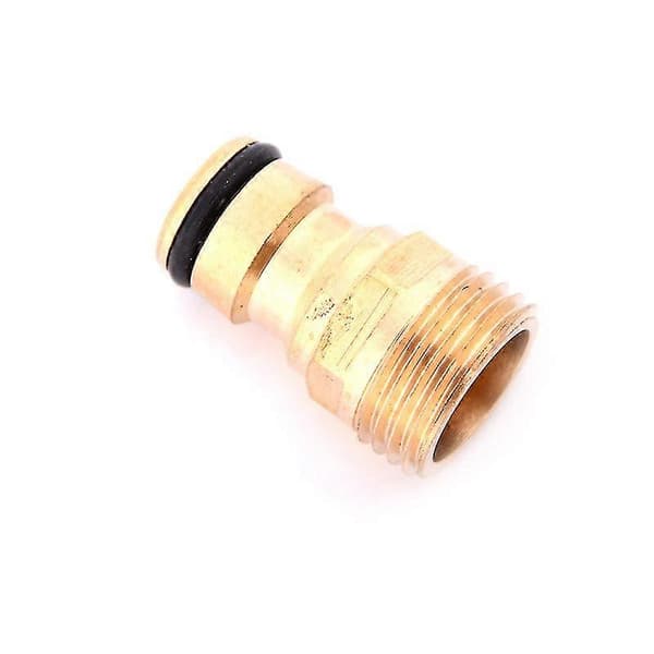 1/2\" gevind messing vandhane adapter haveslange hurtig rørforbindelse fitting Hfmqv