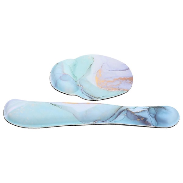 Skrivbordsunderlägg Set Handledsstöd Matta Långvarig Undvik Handledsproblem 44.00X8.00X2.50CM 1Set