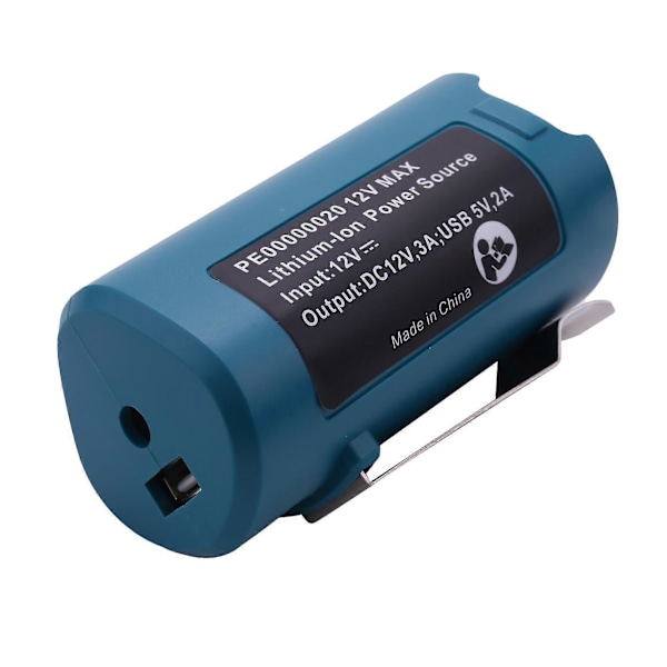 USB Strømkilde Til Pe00000020 Opvarmede Jakker Konverter 10.8v/12v Lithium-ion Bl1013 Bl1014 (haoyi
