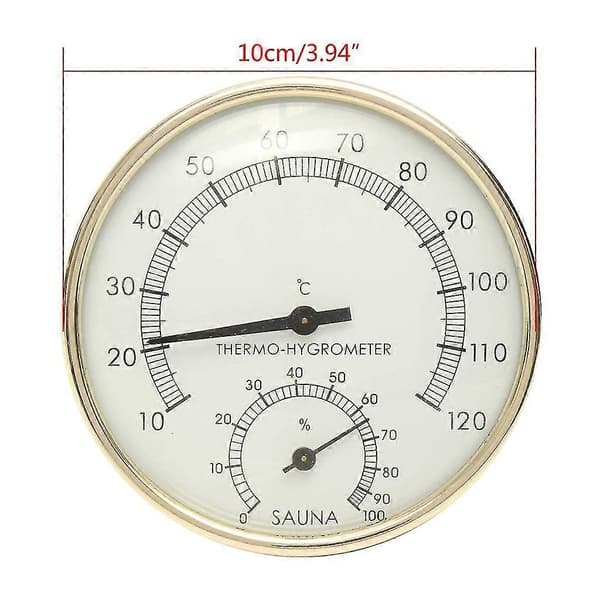 Sauna Termometer Hygrometer 2-i-1 Sauna Termo-hygrometer Sauna Tilbehør