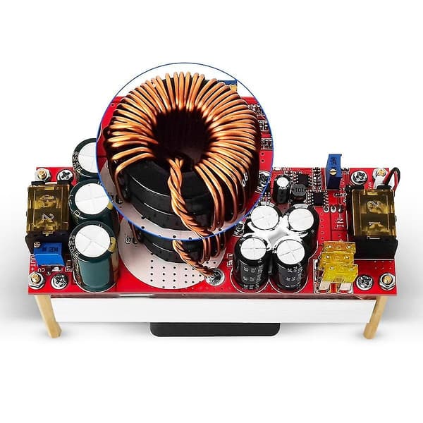 1500w DC-DC Boost Modul 12-48v Til 24-72v 30a Justerbar Konstant Spænding Og Strøm Elektrisk Bil