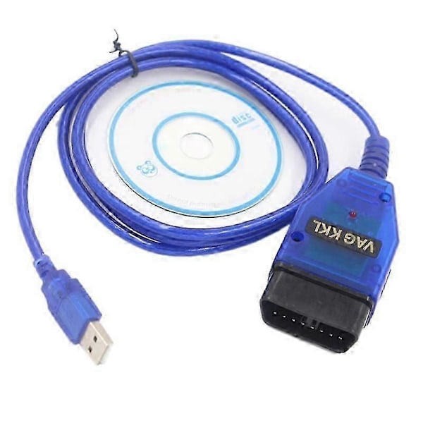 VAG409 OBD2 USB COM 409.1 OBD2 USB Diagnostikkabel Scanner Scan Tool Interface Diagnostikkabel