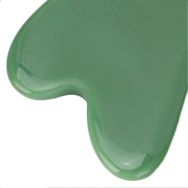 3 st Gua Sha Ansiktsverktyg för Hudvård Minska Svullnad Förbättra Cirkulation Jadesten Roller Set Grön