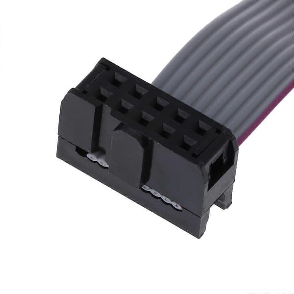 Moderkort Com Port 9Pin DB9 RS232 Flatkabel Kontaktfäste med Kabel