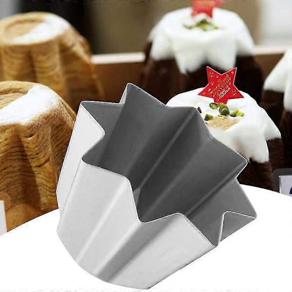 DIY Ottekantet Mousse Kageform i Aluminiumlegering Husholdnings Køkkenbageværktøj