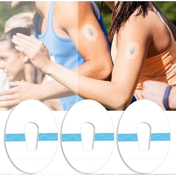 30 st Vattentäta Duschplåster Dexcom G6 Självhäftande Plåster Premium Transparent Överlappning För G6 Sensor