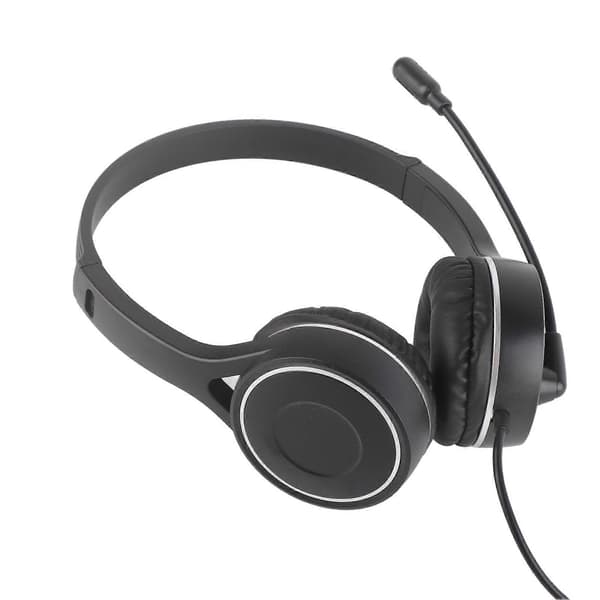 Børne Hovedtelefoner 4D Stereo Omgivet Professionelt USB Computer Headset til Online Undervisning Musik