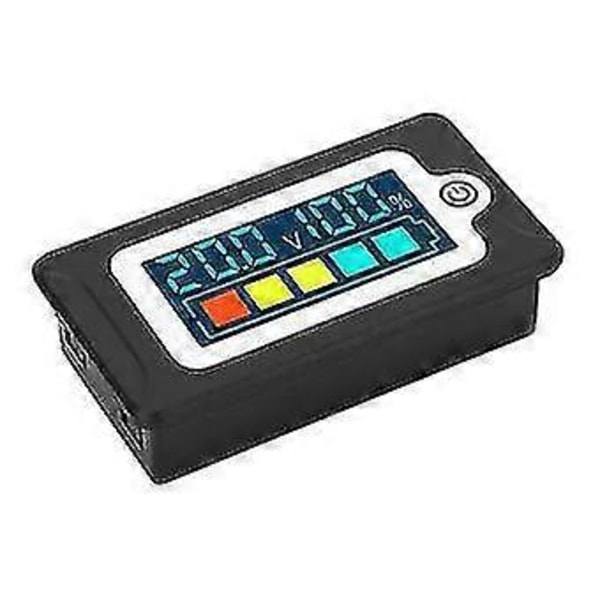 LCD-skärm Batterispänning Procent Tester Ternär Litium Återstående Batteridetektor Mätare Monitor