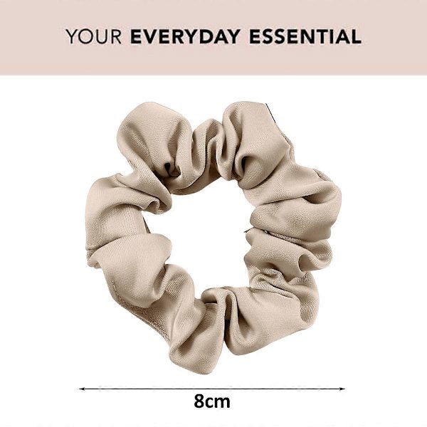 Sort Satin Scrunchie, Satin Scrunchie til Piger | Sød Satin Scrunchie, til mænd og kvinder