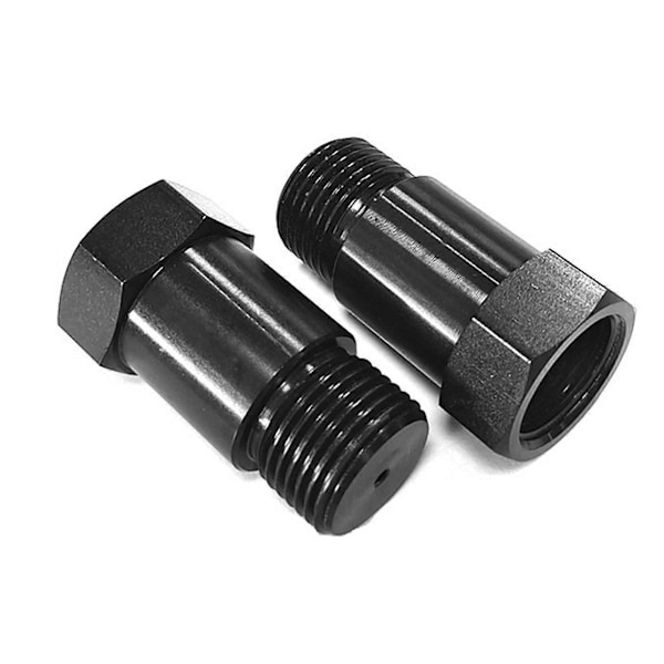 2x Syre O2-sensor M18x1.5 Förlängningsspärr Adapter Bung Syre Sensor Packning Adapter Förlängning Con