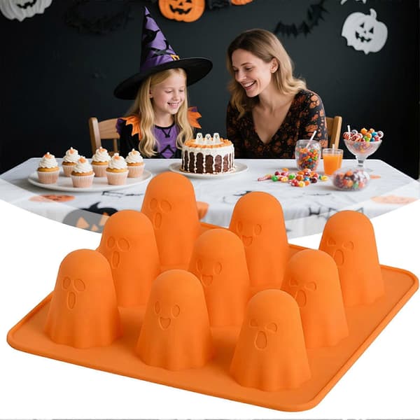 Non-stick 3D chokoladeforme, nem afstøbning, fleksible bageforme til DIY resin