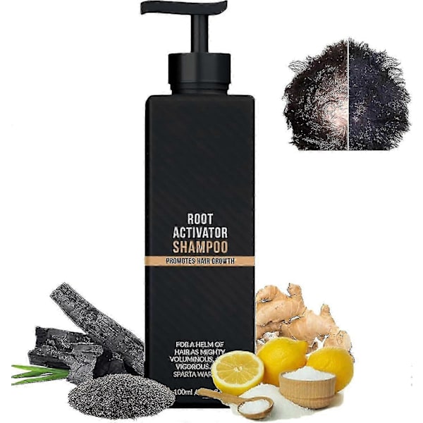 Root Activator Shampoo, Mane Root Activator Shampoo, Shampoo Root Activator Främjar Hårväxt För Män Hårförtjockningsschampo 1pcs