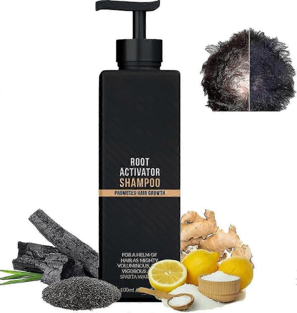 Root Activator Shampoo, Mane Root Activator Shampoo, Shampoo Root Activator Fremmer Hårvækst Til Mænd Hårfortykkende Shampoo 1pcs
