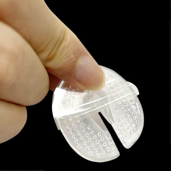 Par med tåbeskyttelse flip-flops, tåseparatorputer, tåsprederputer for flip-flops, tåbeskyttelse silikon, beskyttelse mot smerte og blemmer