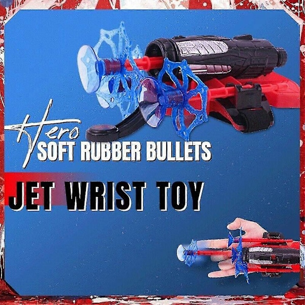 Legetøjs Launcher Spider Man Web Shooter Dart Blaster