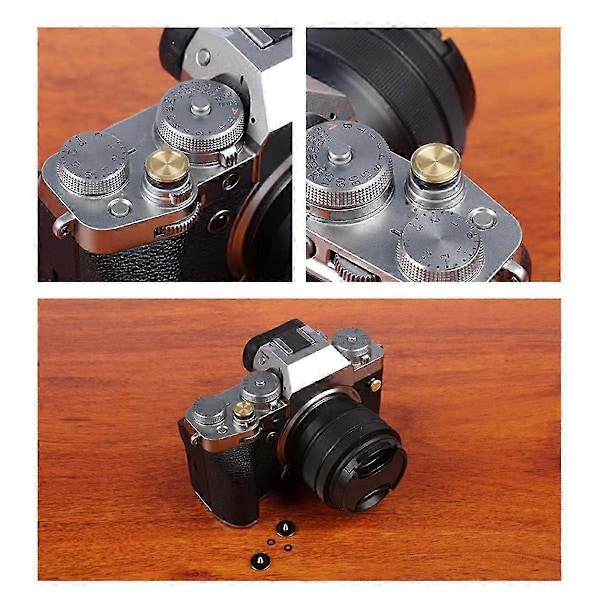Universellt Kameraskydd i Metall Slutarknapp Skruv för Leica Q3, D-LUX8, M-serien Skyddar & Förbättrar Edition d