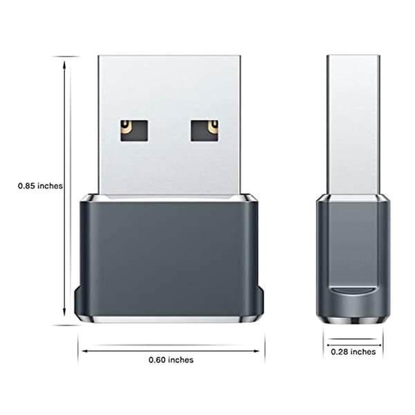 USB C Hun til USB Han Adapter Type C til USB A Konverter