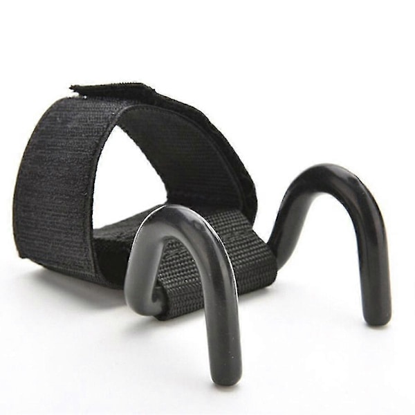 2 st Krokgrepp Remmar Handledsstöd Justerbara Handskar Viktlyftning Träning Fitness Gym