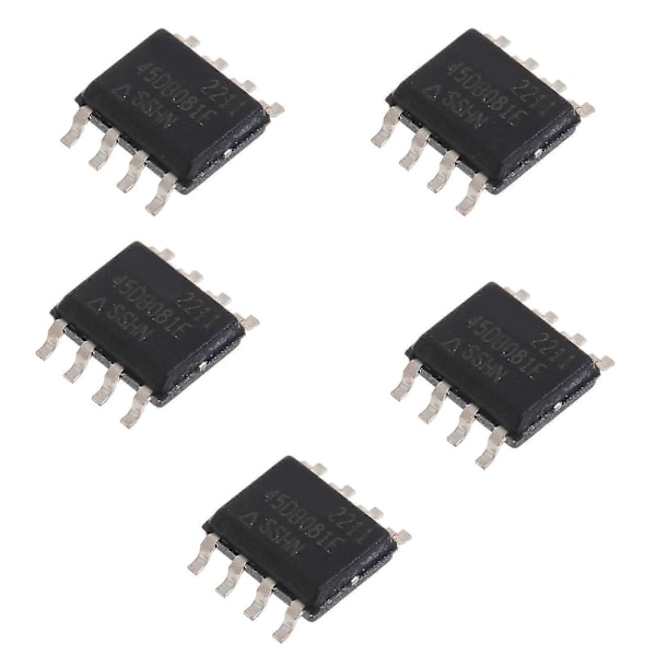5 stk. AT45DB081E AT45DB081E-SSHN-T 45DB081E-SSHN SOP8 Datalagrings IC Chip
