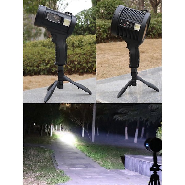 Håndholdt LED Lommelygte Spotlight USB Genopladelig Arbejdslampe L Model