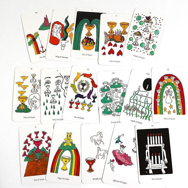 Tarot Deck Entertainment Oracle Cards For Fate Divination Apparition A Spirit Speak Tarot Party Brädspel för vuxna