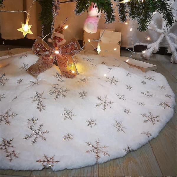 Julgransmatta Rund Julgransmatta Dekor Julgransmatta