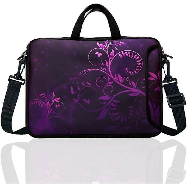 11,6-tommers til 12,5-tommers Neopren Laptop Skulderveske Messenger Bag Etui for 11 11,6 12 12,2 12,5\" Tommers Chromebook/Nettbrett/Notebook/Macbook Pro/Air (P