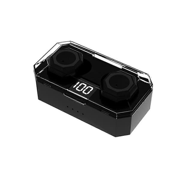 In-ear Hörlurar Laddningsfack LED-Display 5.0 True Wireless Earbuds