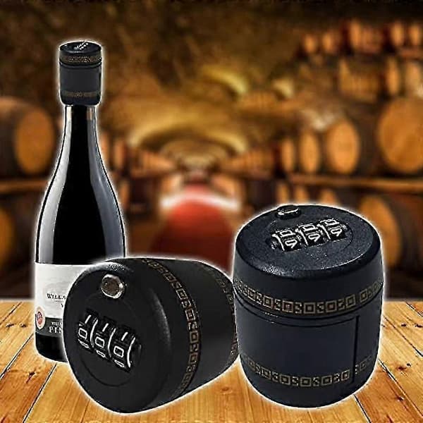 Kombinationslås för vin- och spritflaska - Viskiflaskpropp - Flasklås