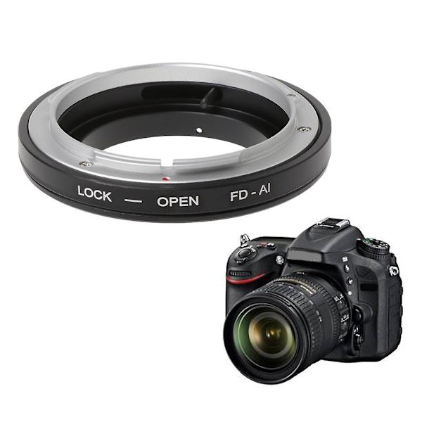 FD-AI Mount Adapter Ring Til FD Objektiv til F D7100/ D600/ D3200/ D800