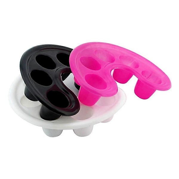 1 Pakke Opblødningsskål Tip Neglekunst Bakke Pleje Vask Opbløder Neglekunst Badeværktøj (Rose Rød)