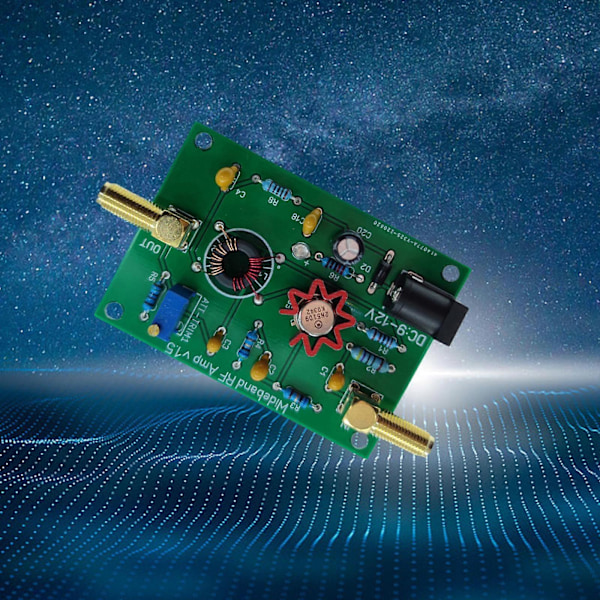 Universal Bredbånds RF Forsterker RF AMP 1M-500MHz med 2*SMA Hunn