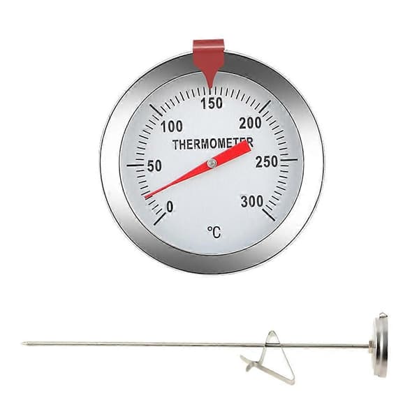 Kvalitets ovntermometer i rustfrit stål 300C/572F