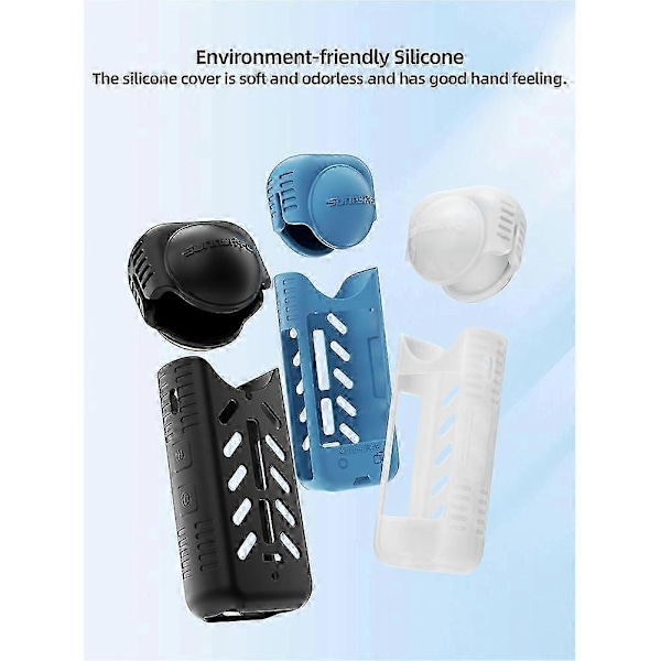 Sportkamera Linsskydd med Kroppsskydd Shadowstone för X4 Silikonskydd Linssilikon Fallskyddsfodral, C
