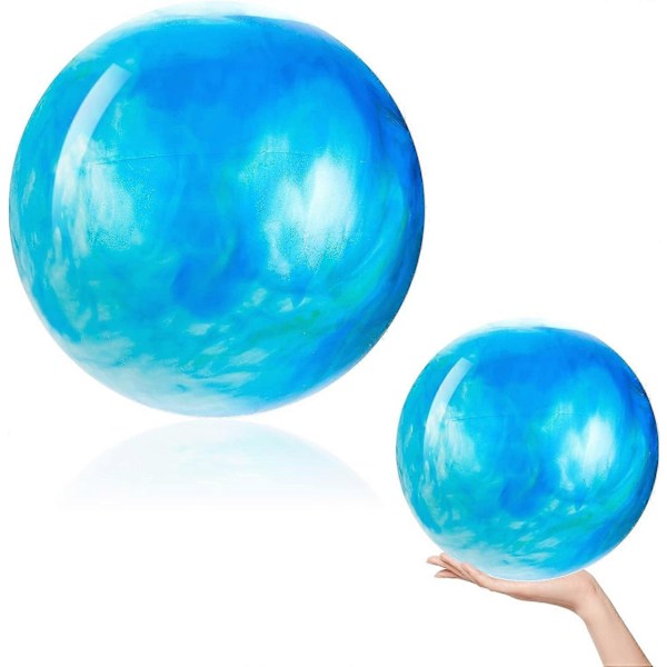 40 cm Uppblåsbar Strandboll Vattenboll Uppblåsbar Vattenleksaksboll Poolleksak Storlek PVC Studsboll för Utomhus Skola Vattensporter Sommarfest Sup