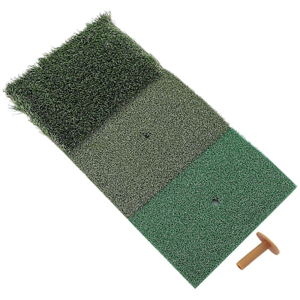 Golfmattor Träning Utomhus Chipping Putting Halkfri Bas Realistisk Slagmatta 60.00X30.00X2.00CM Grön 1 Set